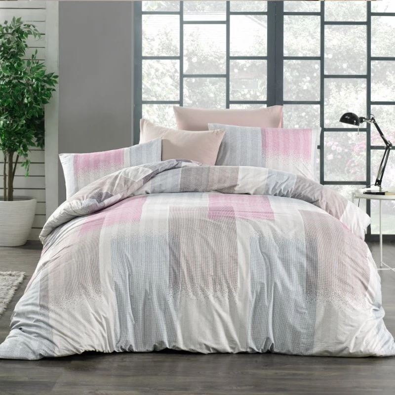 Prodloužené povlečení bavlna 140x220, 70x90cm Granada Pink